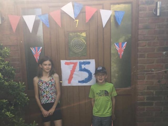 Sarah Ellwood- Iona and Harris are ready in Great Doddington