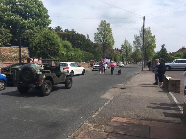 Celebrations in Pashley Road, Eastbourne