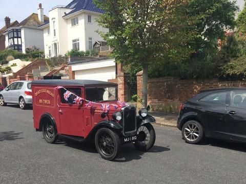 Celebrations in Pashley Road, Eastbourne