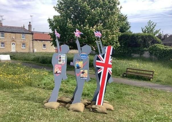 VE Day in Ailsworth. Photo: Christine Murrell