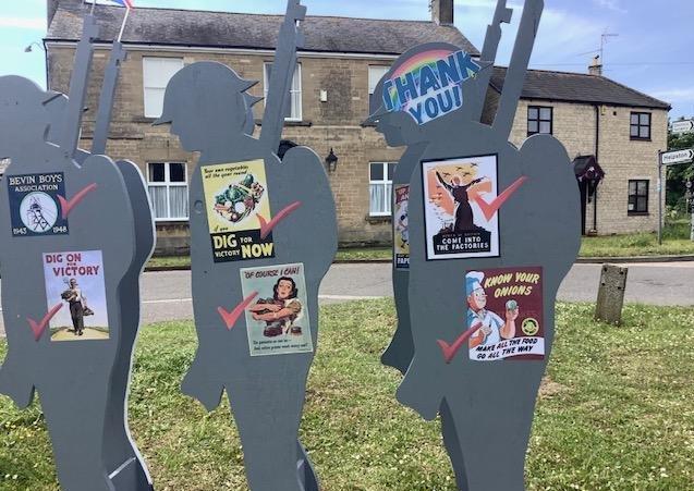 VE Day in Ailsworth. Photo: Christine Murrell
