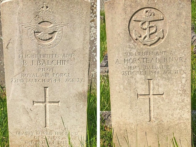 Graves at Eastfield Cemetery of people who gave their lives. Photo: Toby Wood