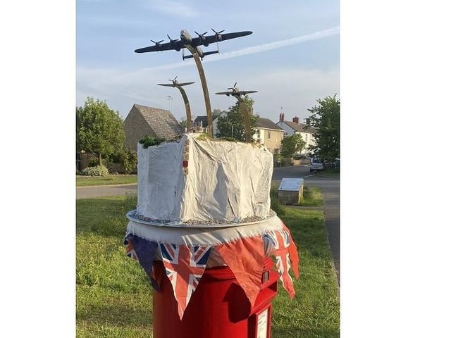 A postbox in Castor. Photo: Dave Henson
