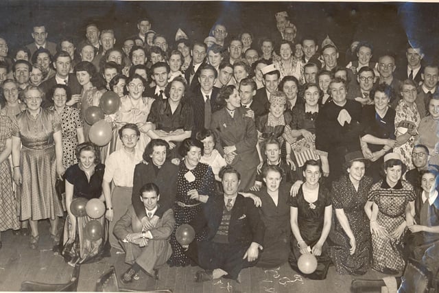 Co-op sports club dance in Eastbourne in 1950.