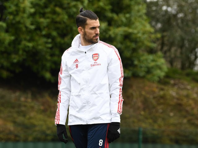 Real Madrids Dani Ceballos, who is on loan at Arsenal, has shut down rumours linking him to Sevilla with a Donald Trump GIF. (Sun)