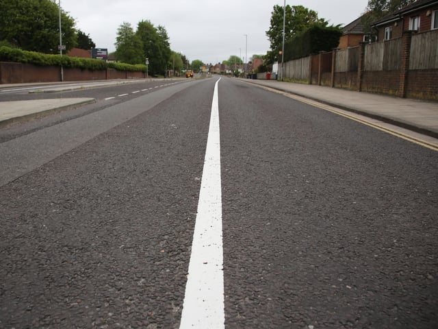 Old Shoreham Road in Hove has been turned into a cycle-friendly dual carriageway, with one lane on each side temporarily turned into a cycle lane for 1.7 miles in both directions to reflect the changes in travel during the lockdown