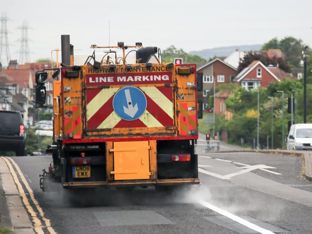 Old Shoreham Road in Hove has been turned into a cycle-friendly dual carriageway, with one lane on each side temporarily turned into a cycle lane for 1.7 miles in both directions to reflect the changes in travel during the lockdown