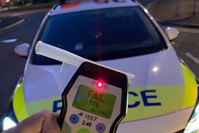 A driver was stopped allegedly three times the drink drive limit at the Horsefair Roundabout in Wisbech