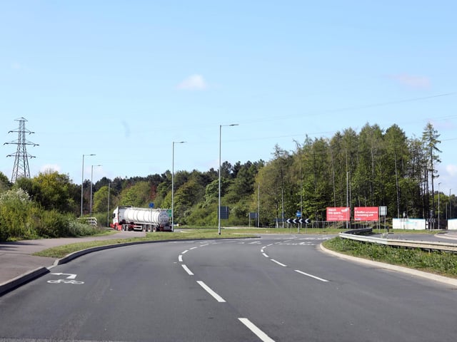 The A6014 in Corby had 24 collisions causing casualties from the beginning of 2014 to the end of 2018, making it the 20th accident hot-spot in north Northants.