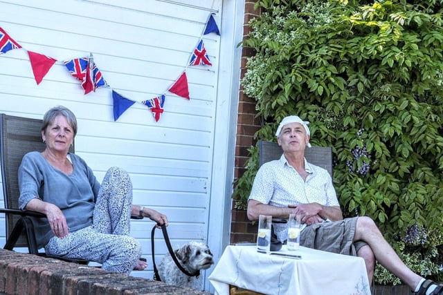Residents of Southview Road, Southwick, celebrating VE Day. Pictures: Mike Jennings