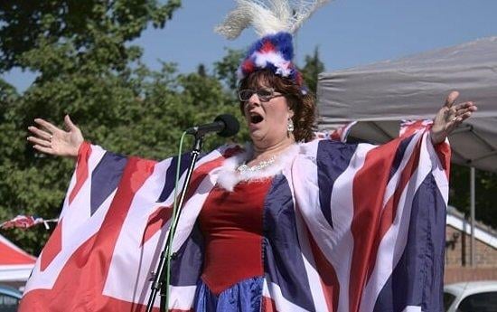 Sarah Esser Haswell, also known as the Horsham Diva, sung live on VE Day and streamed it on Facebook. She believes around 5,000 people tuned in, many from care homes SUS-201105-150812001