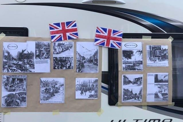 Natalie Steele took this picture of VE Day decorations in Armadale Road, Chichester