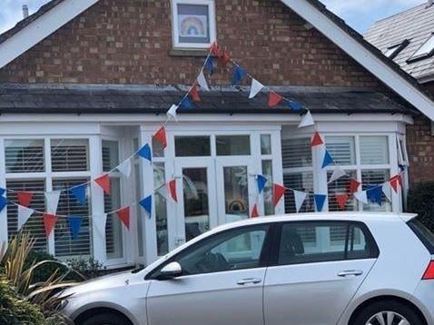 Natalie Steele took this picture of VE Day decorations in Armadale Road, Chichester