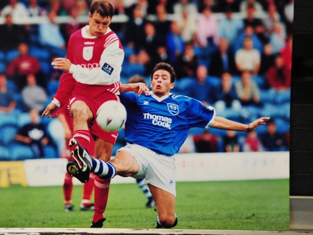 Substitute: GIULIANO GRAZIOLI. Country: ITALY. Deadly finisher who scored five goals when Posh won 9-1 at Barnet in the late 1990s. 17 goals in 49 appearances, but 25 appearances were off the bench.