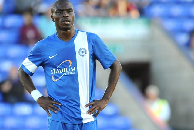 Centre-back: GABY ZAKUANI. Country: DR CONGO. Legendary hardman and double promotion-winner with Posh. 253 appearances, 9 goals.