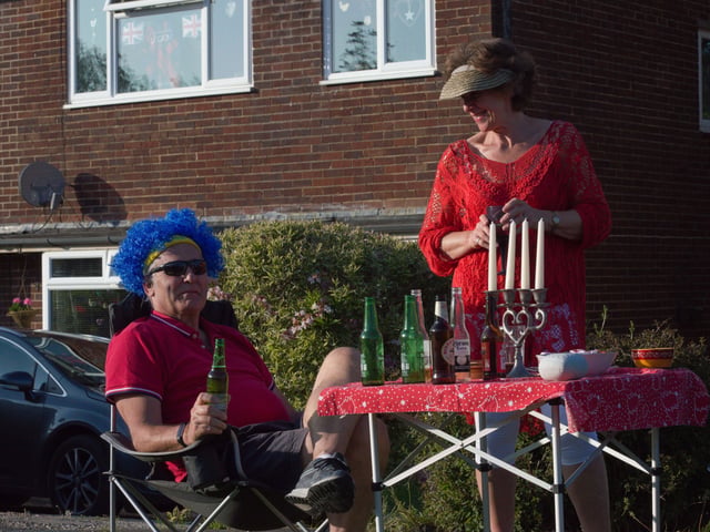 Liz Edmunds shared this photo from her VE Day street party in Friars Oak Road in Hassocks. SUS-201205-141706001