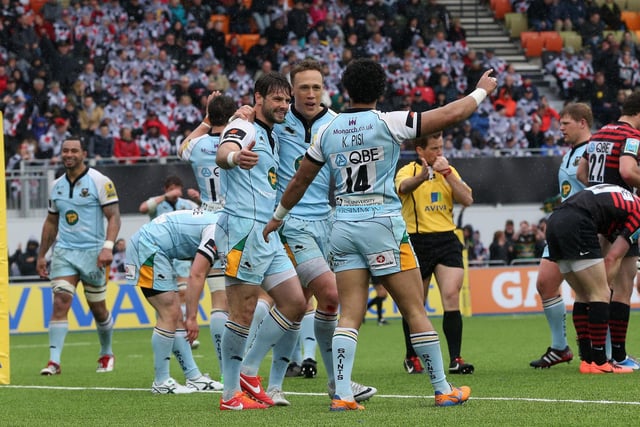 It was a special day for Ben Foden, James Wilson and Co