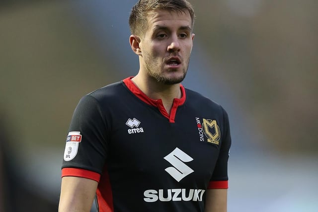 Big things were expected of the former Leeds defender when he arrived at Stadium MK. Captained the side on the night at Newport on his debut, but a knee injury suffered at the end of August ruled him out for the rest of the season. Returned to the side the next season but Dons were relegated. Now playing at Plymouth.