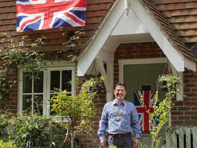 Alastair McPherson, mayor of Haywards Heath Town Council SUS-201205-123729001