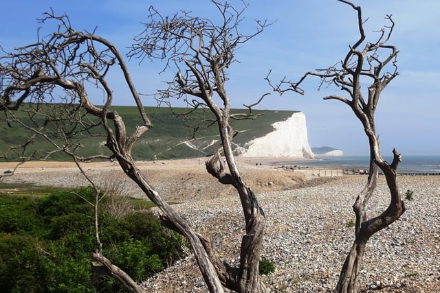 Ken Stevensoon took this photo at Cuckmere Haven on 7th May 7 using a Sony Cybershot DSC-WX350. SUS-200513-090631001