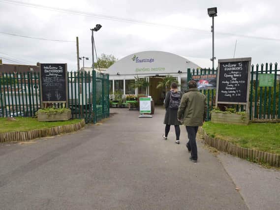 Blackbrooks garden centre in Hastings opened its doors again at 9am today.
Photos taken at 10am.