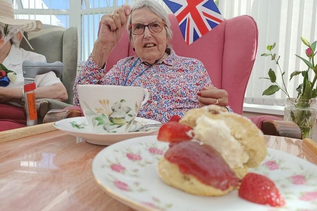 VE Day celebrations at Highgrove House in Worthing