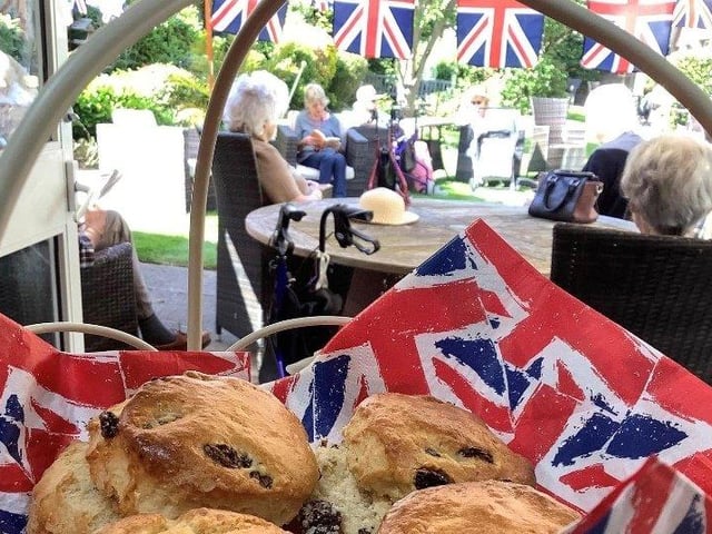 VE Day celebrations at Shelley Care Home in Shelley Road, Worthing