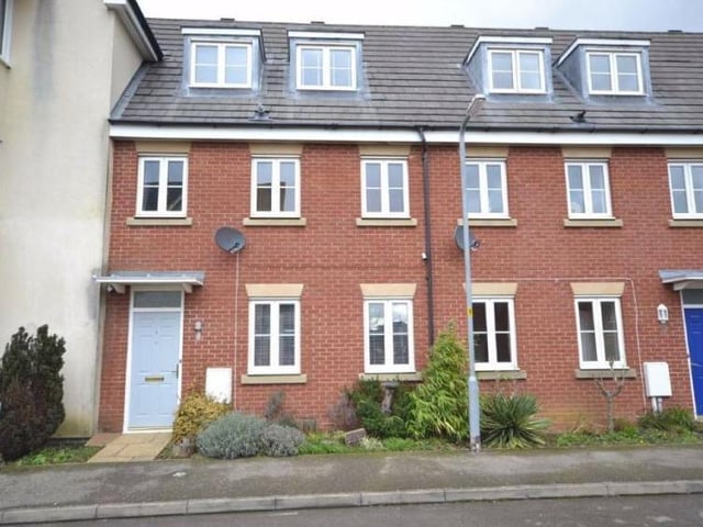 A three bedroom town house is for sale on Roundwood Way, Northampton, through Simpson & Partners for 270,000. For more information, visit rightmove.co.uk/property-for-sale/property-79649839.html