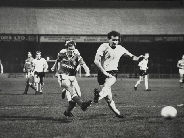 DAVID GREGORY: This striker’s rise from park football to playing for Posh was the stuff of dreams. Gregory (22) was playing local football for Peterborough Rovers, Chatteris Town and Marshalls when manager Noel Cantwell signed him for Posh on a one-year deal in 1973. Gregory started just three games in the 1973-74 Fourth Division title season, but came to the fore in Division Three, top-scoring in the 1975-76 campaign with 17 goals, form that earned him a place in the PFA team of the year.Gregory was signed by Stoke City for a then Posh record of £55k in 1977, but after a short spell in the Potteries and just one goal he became Bury’s record signing before moving onto Wrexham and Pompey and then back to Posh where he ended his Football League career.