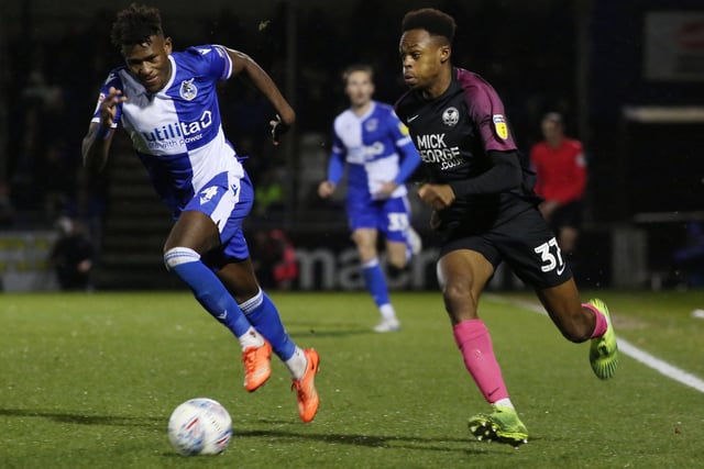 RICKY-JADE JONES: The current first-team squad member is just 17 and being touted as a top player of the future. He's already claimed four first-team goals after coming through the Posh Academy ranks. He's played for the club since he was 9 and Posh claim to have already turned down a £2 million bid for the striker from a top Premier League side.