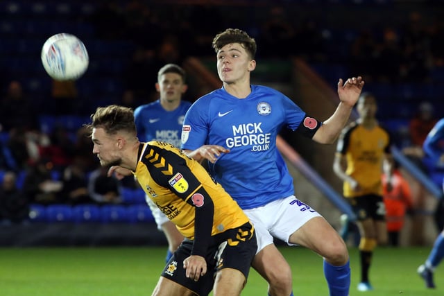HARRISON BURROWS: The midfielder from Murrow is another young star of the current Posh first-team squad. He signed his first professional contract in January 2019, making his debut for the club earlier this season in a League Cup tie at Oxford. He went on to make his full league debut, aged just 17 in a 4-0 win against MK Dons later that month.