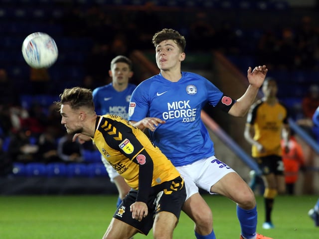 HARRISON BURROWS: The midfielder from Murrow is another young star of the current Posh first-team squad. He signed his first professional contract in January 2019, making his debut for the club earlier this season in a League Cup tie at Oxford. He went on to make his full league debut, aged just 17 in a 4-0 win against MK Dons later that month.