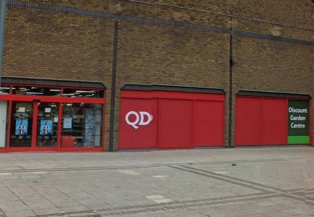 Discount retailer QD re-opened at the Orton Centre on Wednesday