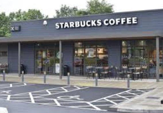 Starbucks at Ortongate and Cygnet Road re-opened on Thursday