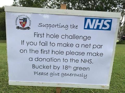 A challenge to members at Cooden Beach GC
