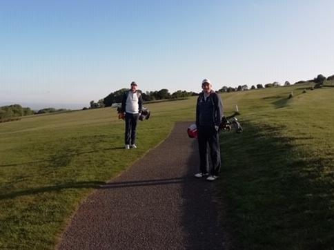 The first golfers return at Lewes GC
