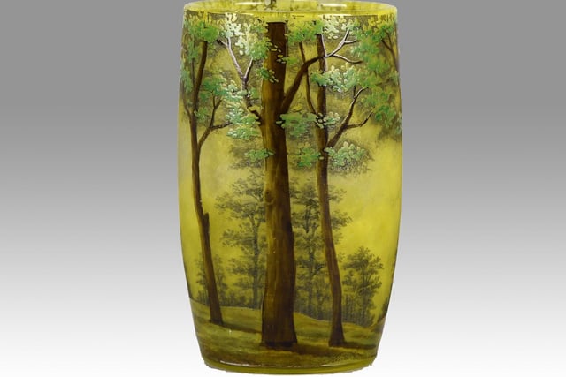 Daum Frères Spring Beaker vase, circa 1900. £3,450 from Hickmet Fine Arts