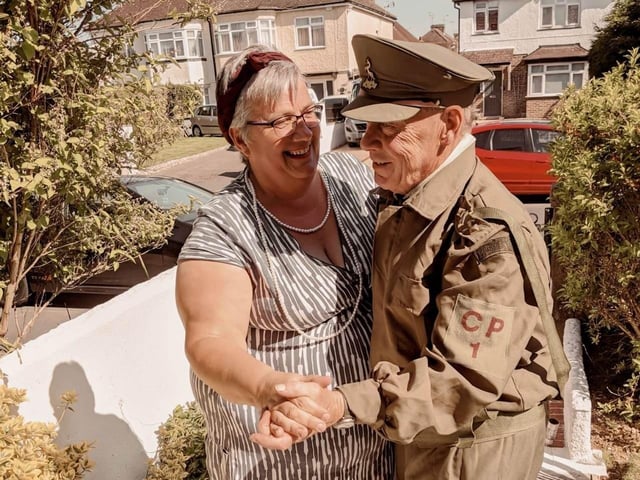 Susan Elizabeth shared these pictures on Facebook of her family's garden party