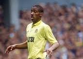 1989: DERBY DAY DISASTER. The first game of 1989 saw Posh host local rivals Cambridge United in a Division Four derby.
It was 1-1 after four minutes with Posh striker Dave Swindlehurst scoring at both ends, but then a young striker called Dion Dublin (pictured) took over bagging a hat-trick as a Cambridge side managed by Posh great Chris Turner won 5-1.