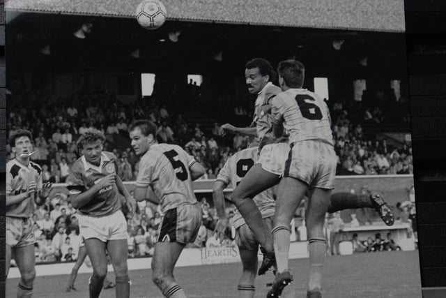 1987: FA CUP SHOCKER. Posh have a decent record against non-league teams in the FA Cup, but in December 1987 they were outplayed by Sutton United from the Conference at London Road. It was Posh’s 100th FA Cup tie as a League club and the first time a non-league team had beaten them at home. Forward Les Lawrence (pictured) scored at both ends in a 3-1 loss. Two seasons later Sutton beat top-flight Coventry in the same competition.