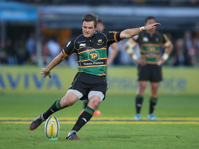 Stephen Myler was on kicking duties for Saints