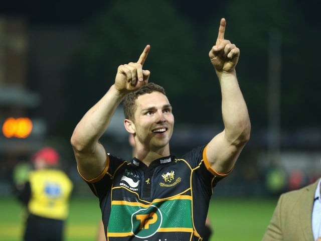George North was a happy man