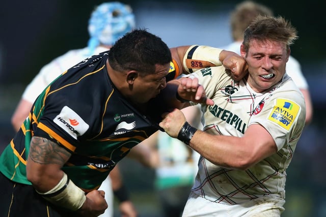 Salesi Ma'afu landed a punch on Tom Youngs in the 56th minute of the match