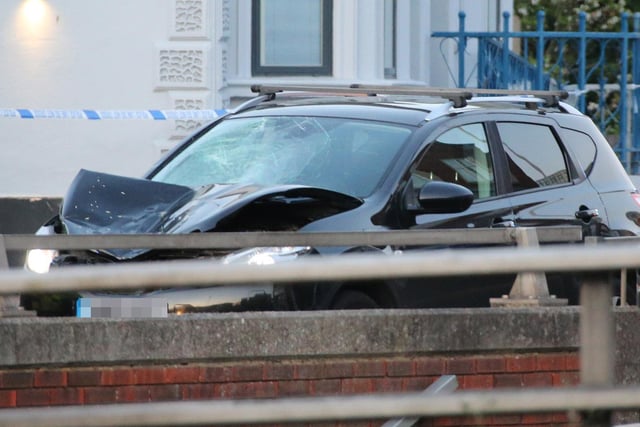 Serious collision in Worthing town centre