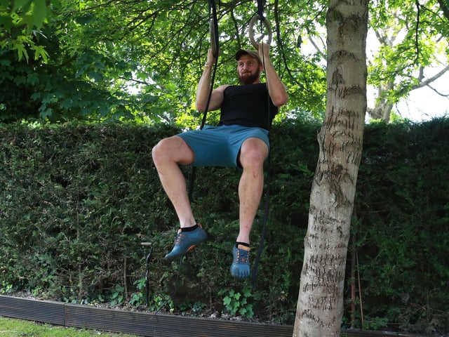 Every part of the garden has proved useful for training