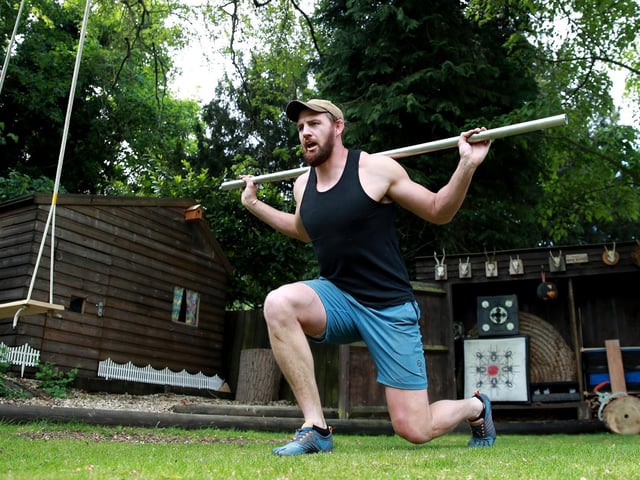 No skipping leg day for Saints star Wood