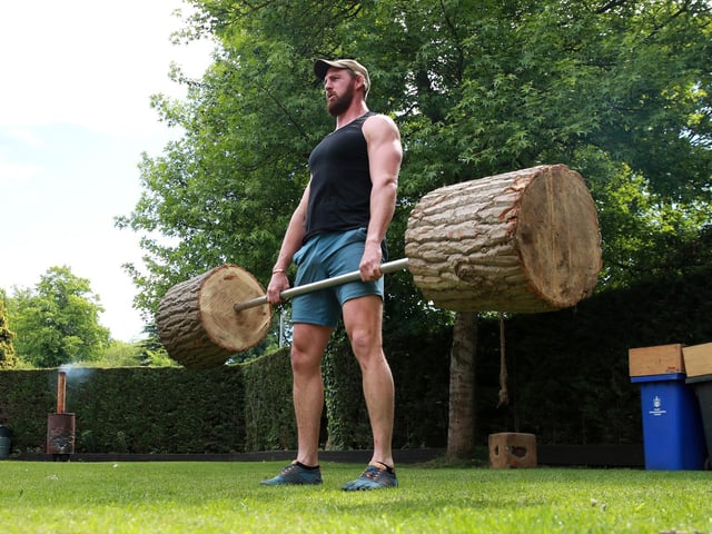 Wood showing his bark is as good as his bite