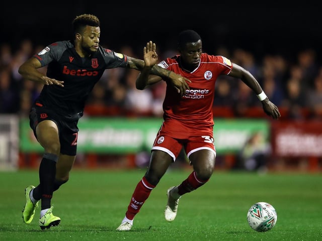The 22-year-old has enjoyed a stellar season at Crawley Town, finding the net 12 times.