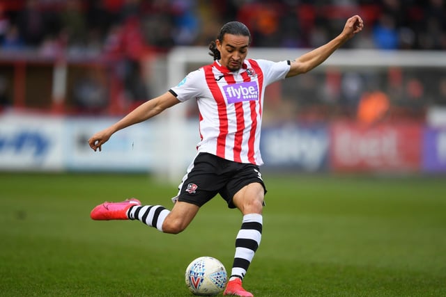 Now in his second season with Exeter, the 23-year-old right-back has cemented himself as one of League Two's best players.