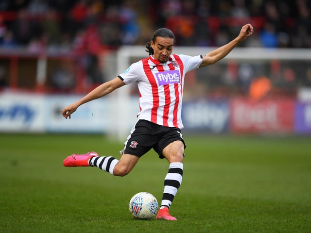 Now in his second season with Exeter, the 23-year-old right-back has cemented himself as one of League Two's best players.